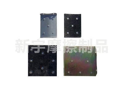 石油刹车块摩擦片300/100 500/125闸瓦总成